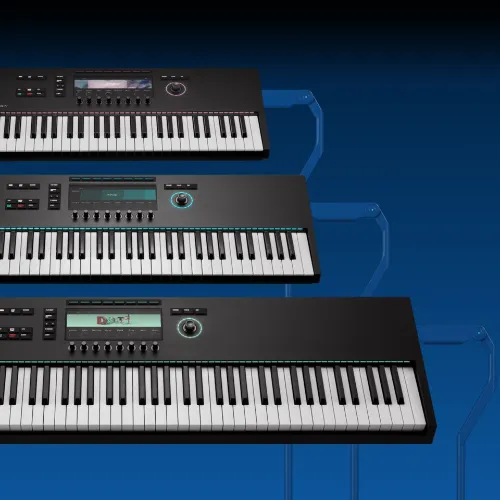 Número de teclas para piano digital, teclados arreglistas, sintetizador, ...